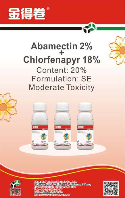 Abamectin 2% + Chlorfenapyr 18% SE